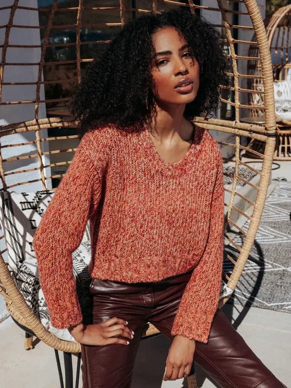 27 Miles Malibu Sweaters 27 Miles - Gaetana Sweater in prarie