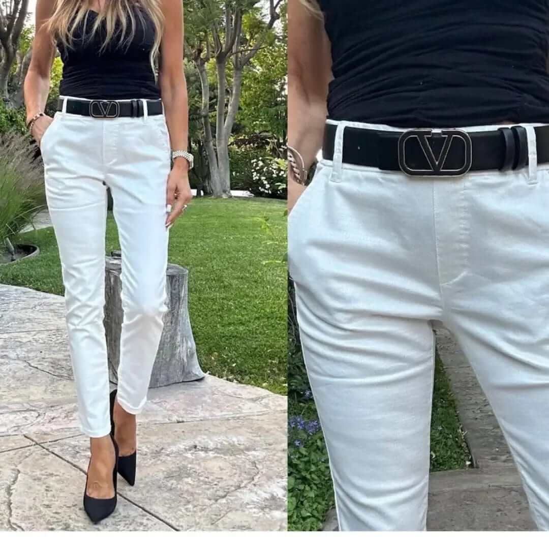 Bevy Flog Pants 28 Bevy Flog - Dafna Pant in Pearl Snake