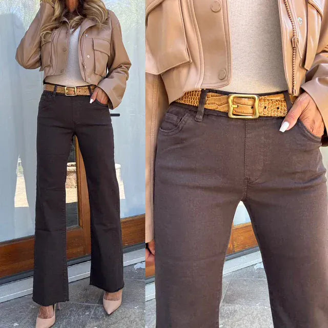 Bevy Flog Pants Bevy Flog - Amanda Pant in Brown