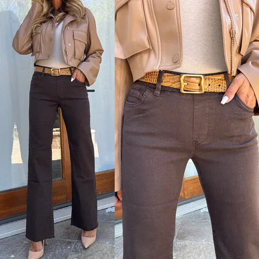 Bevy Flog Pants Bevy Flog - Amanda Pant in Brown