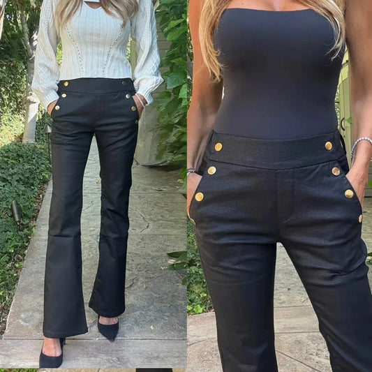 Bevy Flog Pants Bevy Flog - Ellen Pant in Black Check