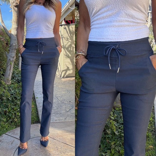 Bevy Flog Pants Bevy Flog - Loren Pant in Blue Herringbone