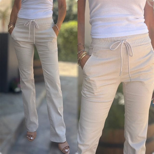 Bevy Flog Pants Bevy Flog - Loren Pant in Cream Speck