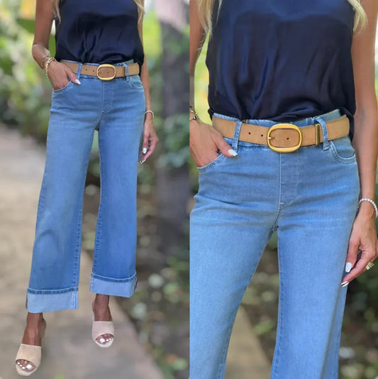 Bevy Flog Pants Bevy Flog - Margo Pant in Light Denim