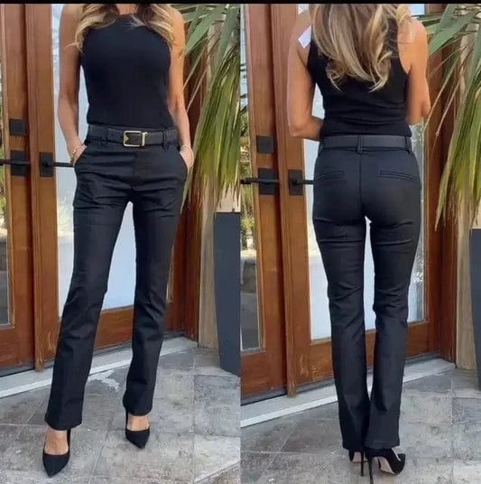 Bevy Flog Pants Bevy Flog - Nansi Pant in Black Stripe