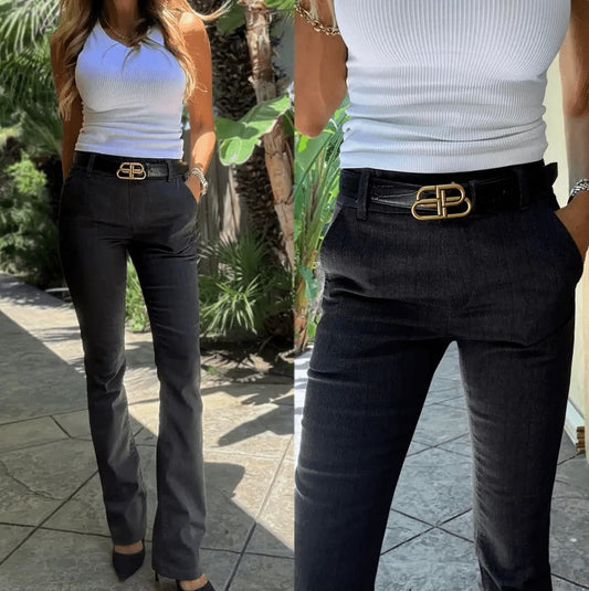 Bevy Flog Pants Bevy Flog - Nansi Pant in black wash