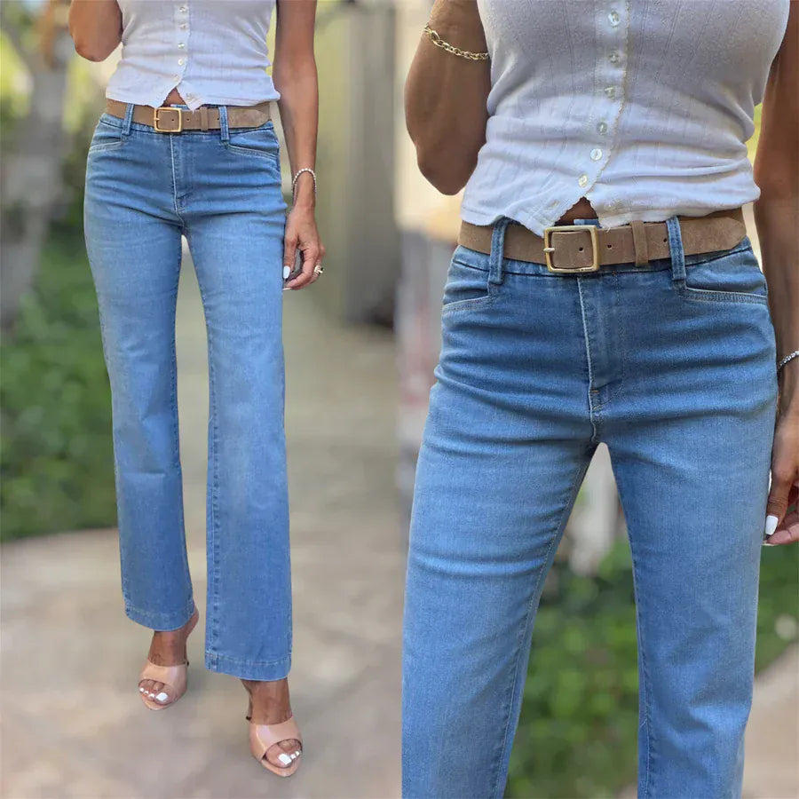 Bevy Flog Pants Bevy Flog - Novel Pant in Light Denim