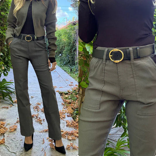 Bevy Flog Pants Bevy Flog - Raquel Pant in Green