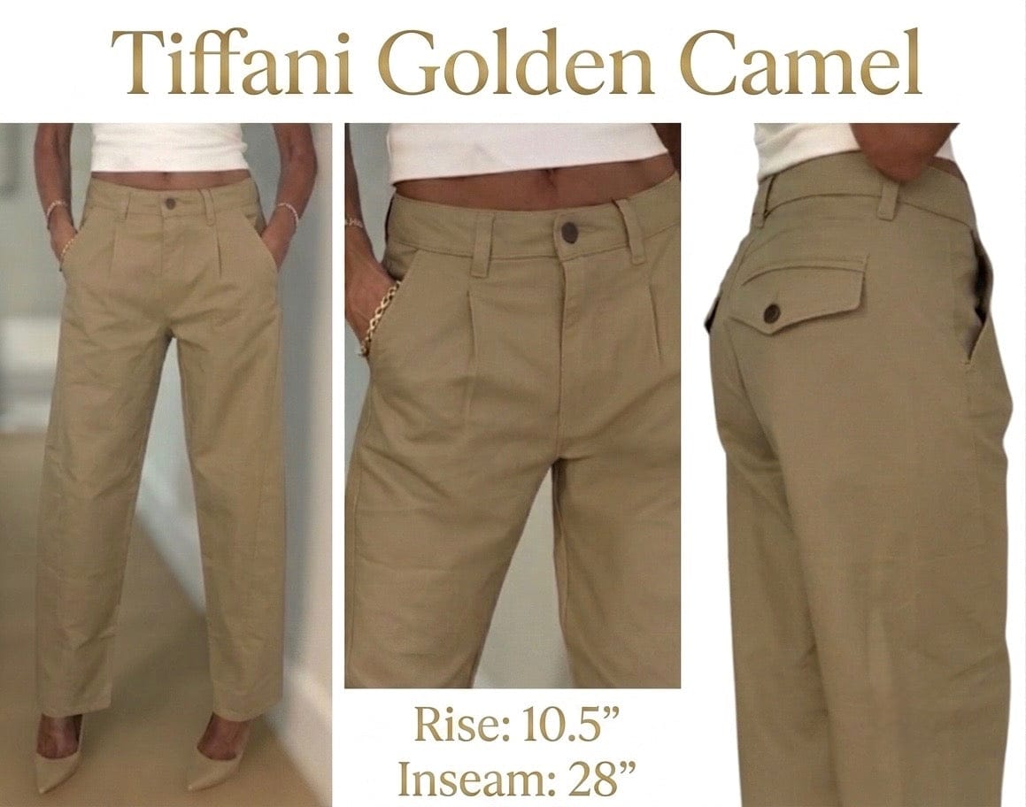 Bevy Flog Pants Bevy Flog - Tiffani Pant in Golden Camel