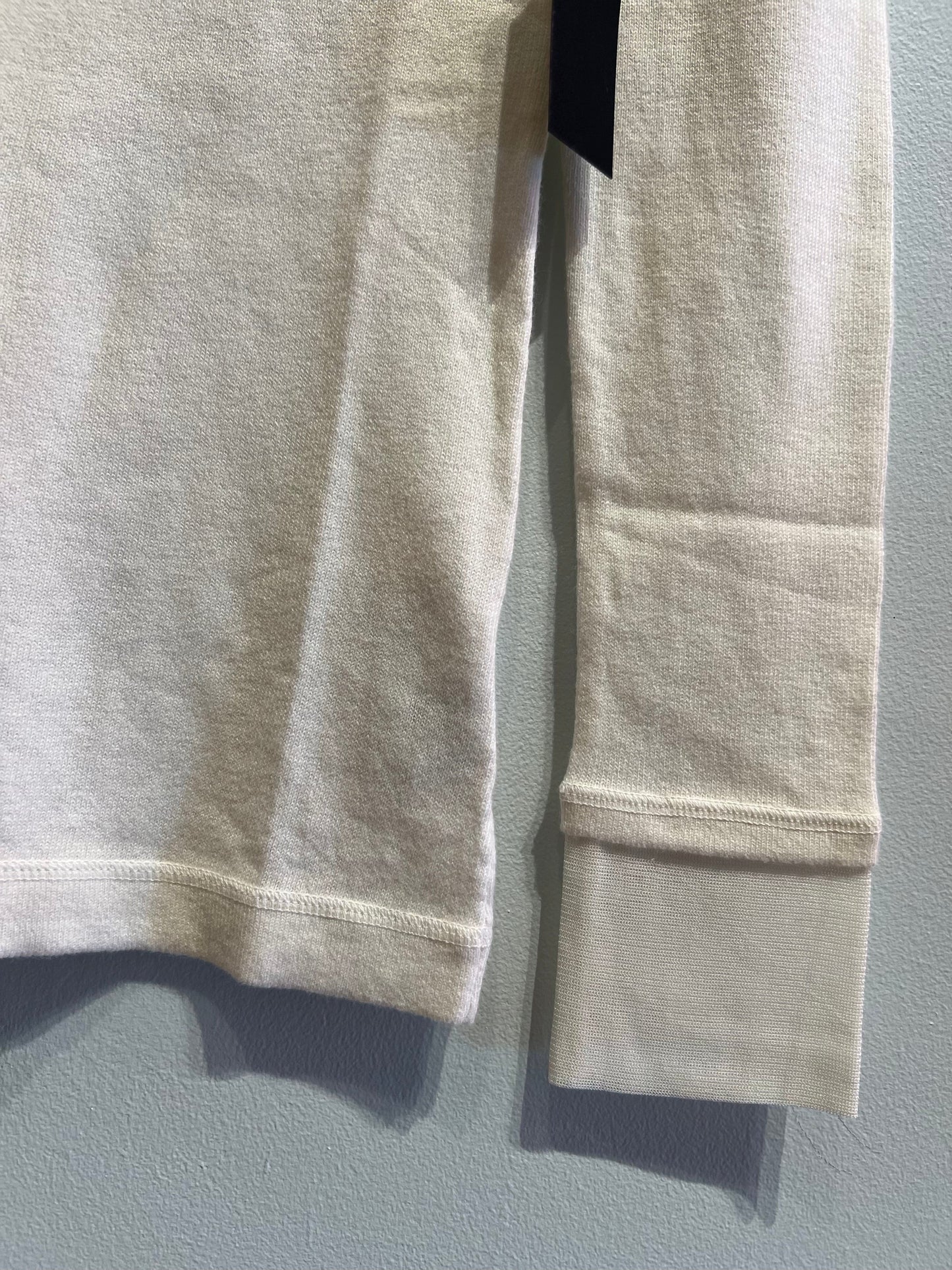 Brazeau Tricot Sweaters Brazeau Tricot - L/S Cotton Cashmere shirt in Pearl