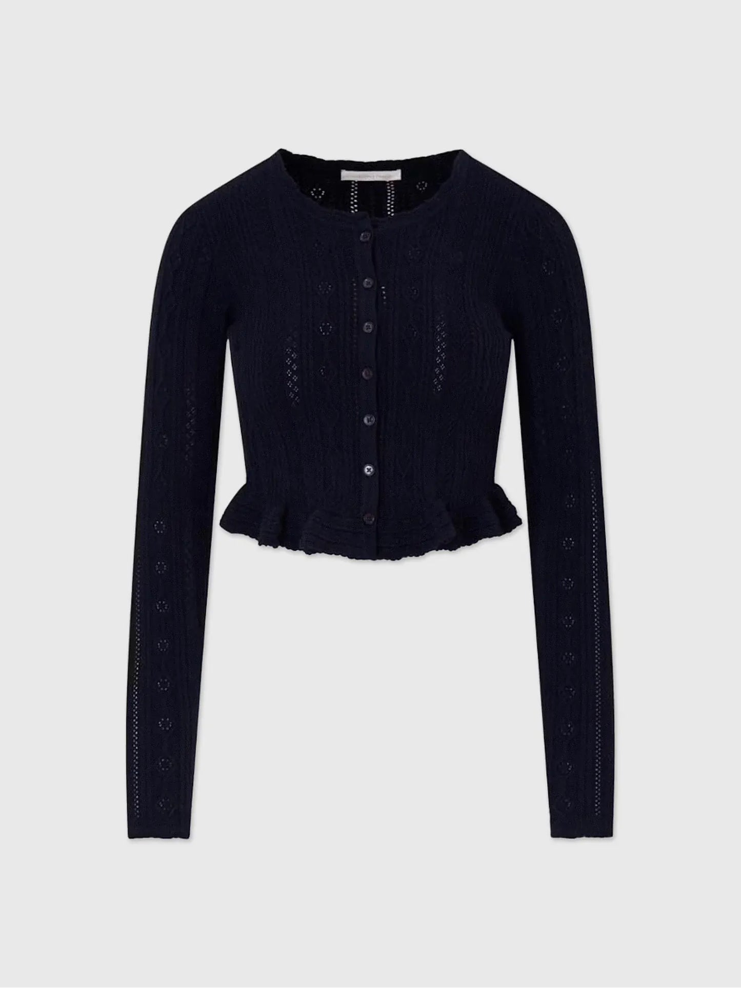 Love Shack Fancy Cardigan Love Shack Fancy - Orly Cardigan in Midnight Kiss