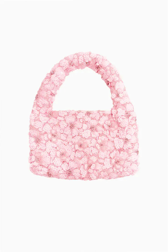 Love Shack Fancy Handbags O/S Love Shack Fancy - Serina Purse in pink