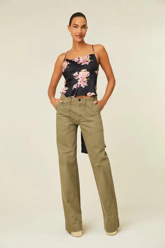 Love Shack Fancy Tops XS Love Shack Fancy - Valetta Cami in Black Pearl