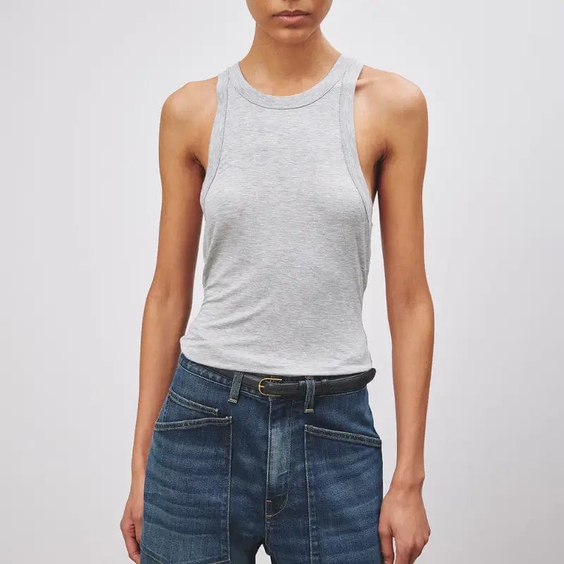 Nili Lotan Blouses L Nili Lotan - Shanah tank in Heather grey