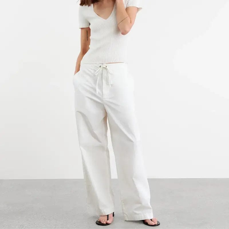 Nili Lotan Pants M Nili Lotan - Kai Pant in White