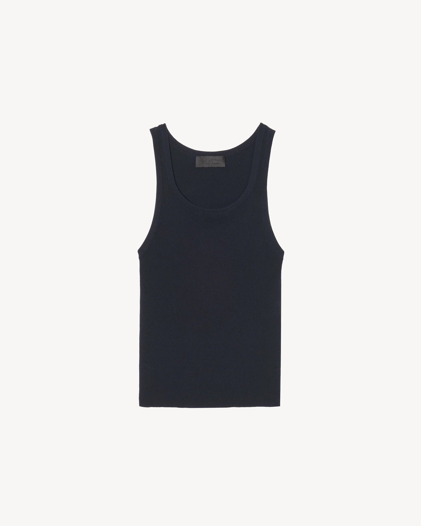 Nili Lotan Sweater Nili Lotan - Calida Knit Tank in Dark Navy