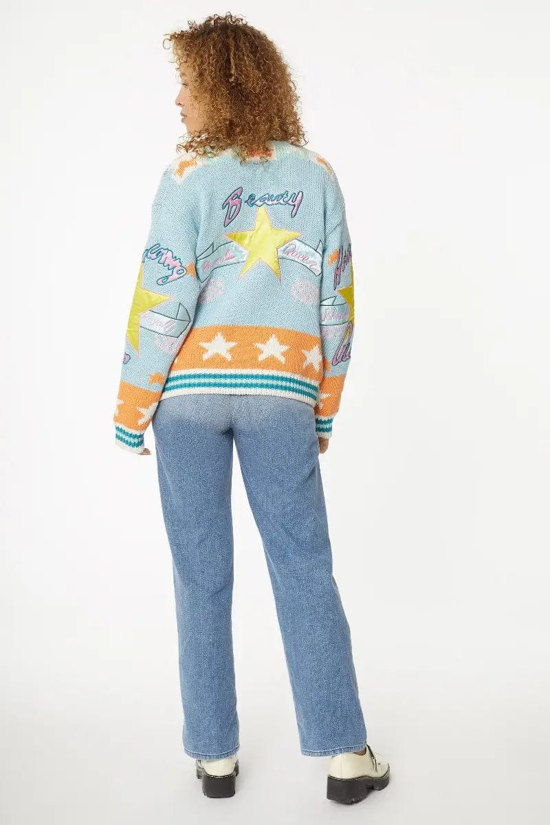 NO! Sweaters NO! Sweaters - American Beauty in Light Blue