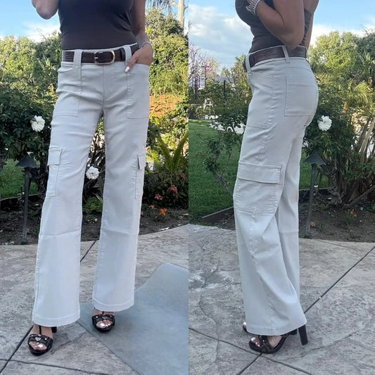 Private Access Bevy Flog - Randi Pant in Beige