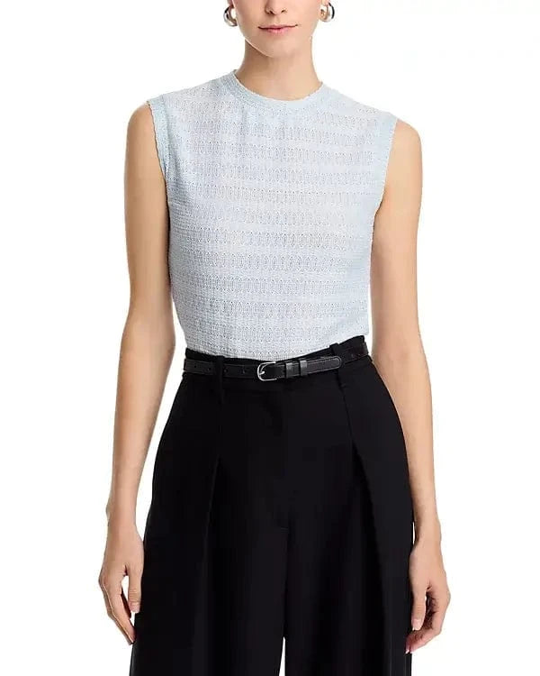 Rag & Bone Cardigan Rag & Bone - Julia Muscle Top in Light Blue
