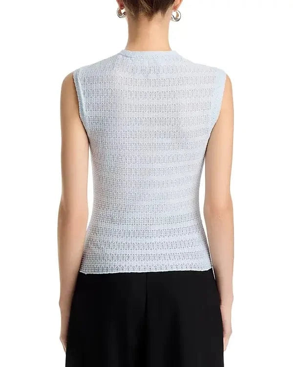 Rag & Bone Cardigan Rag & Bone - Julia Muscle Top in Light Blue