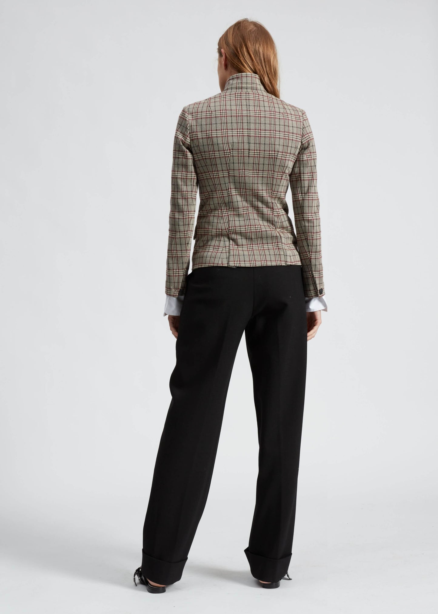 Rag & Bone Jackets Rag & Bone - Slade Blazer in Grey Plaid