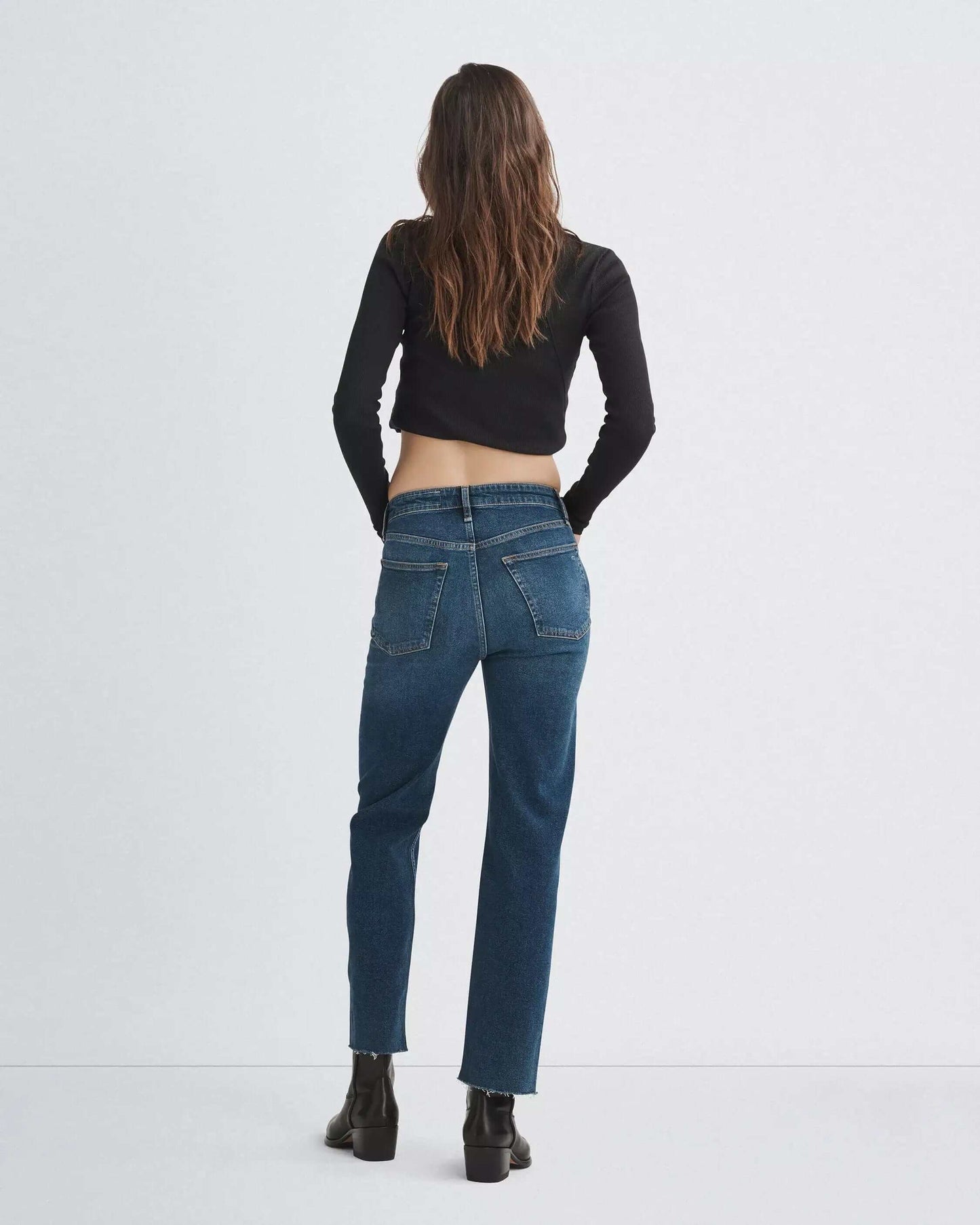 Rag & Bone Pants 27 Rag & Bone - Harlow Pant in Marine wash
