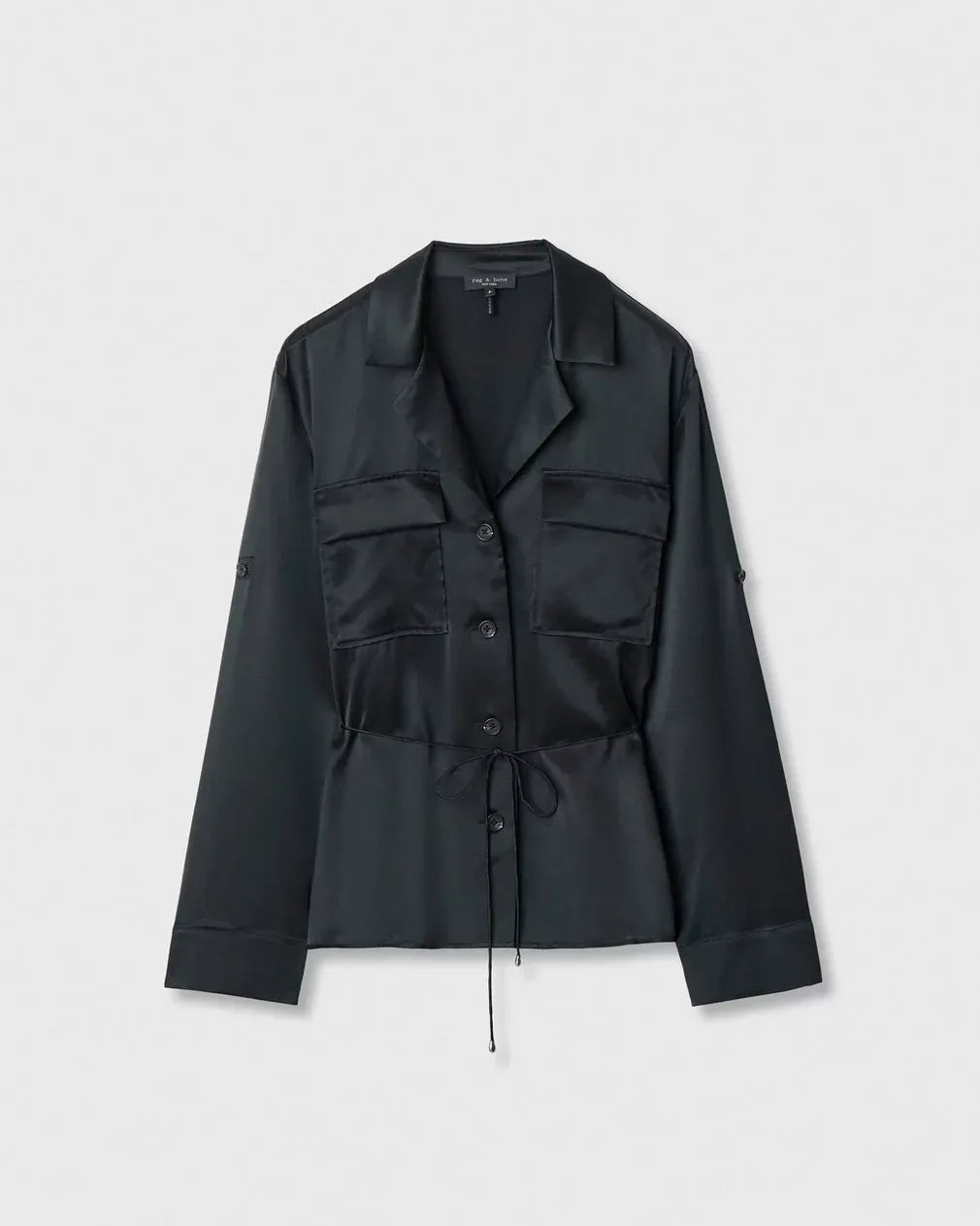 Rag & Bone Shirts & Tops Rag & Bone - Sonny Silk Blouse in Black