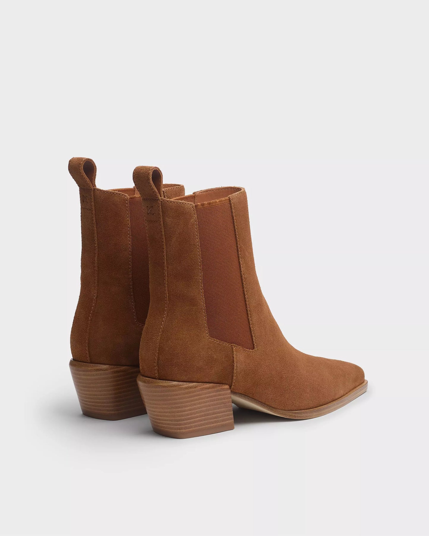 Rag & Bone Shoes Rag & Bone - Joni Italian Suede Chelsea Boots in Umber suede