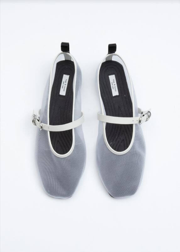 Rag & Bone Shoes Rag & Bone - Spire Mary Jane in White
