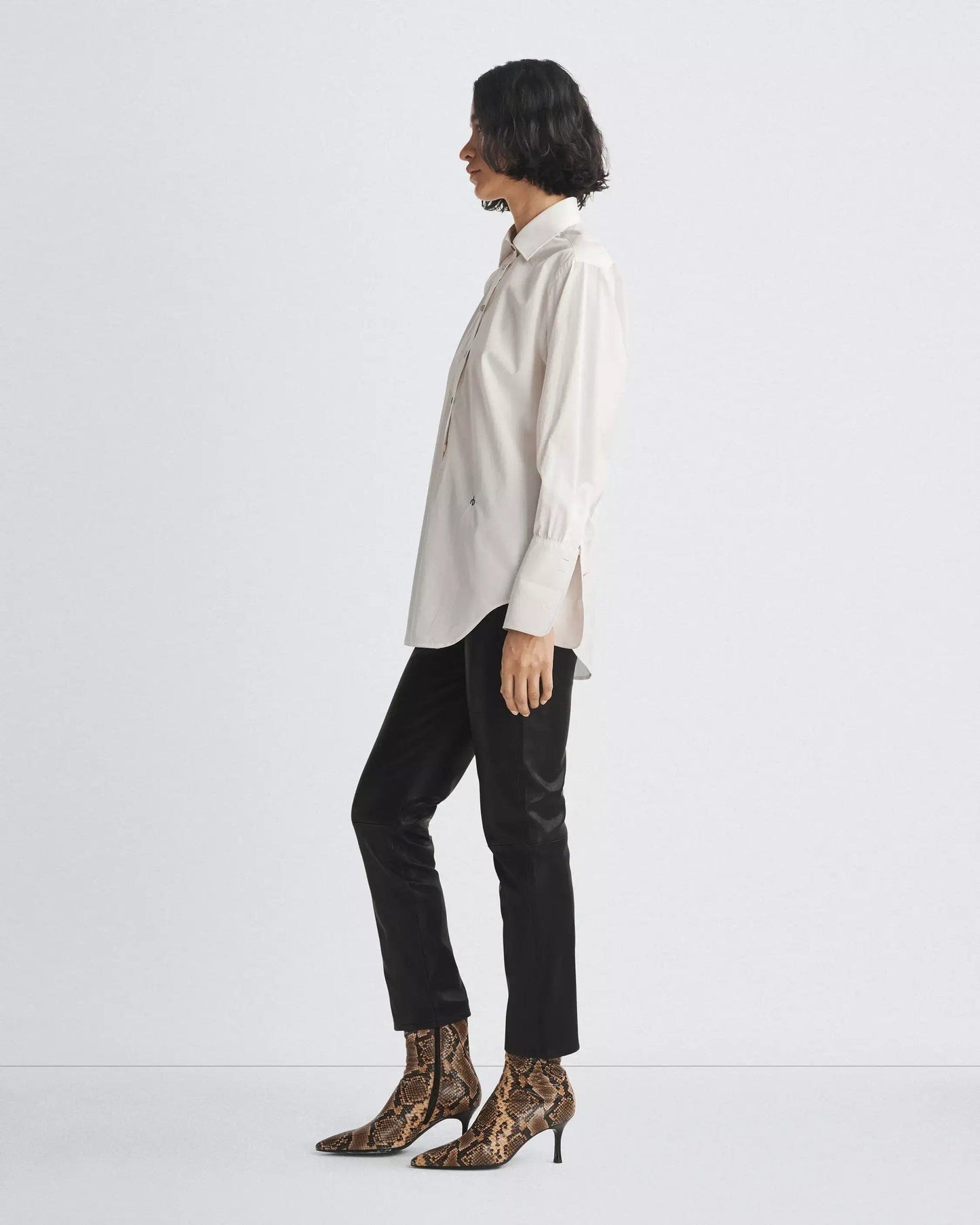 Rag & Bone Tops Rag & Bone - Diana Poplin Shirt in White