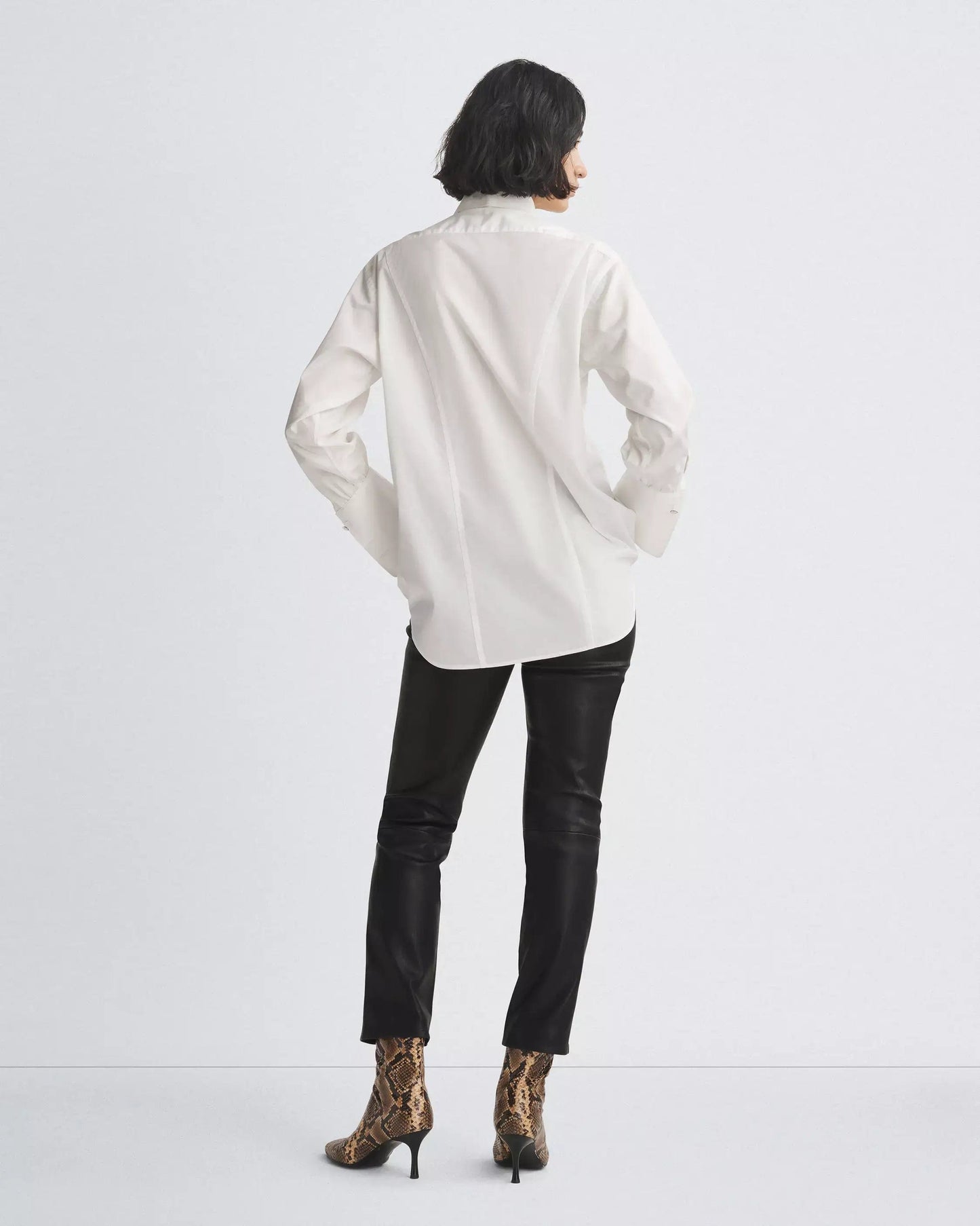 Rag & Bone Tops Rag & Bone - Diana Poplin Shirt in White