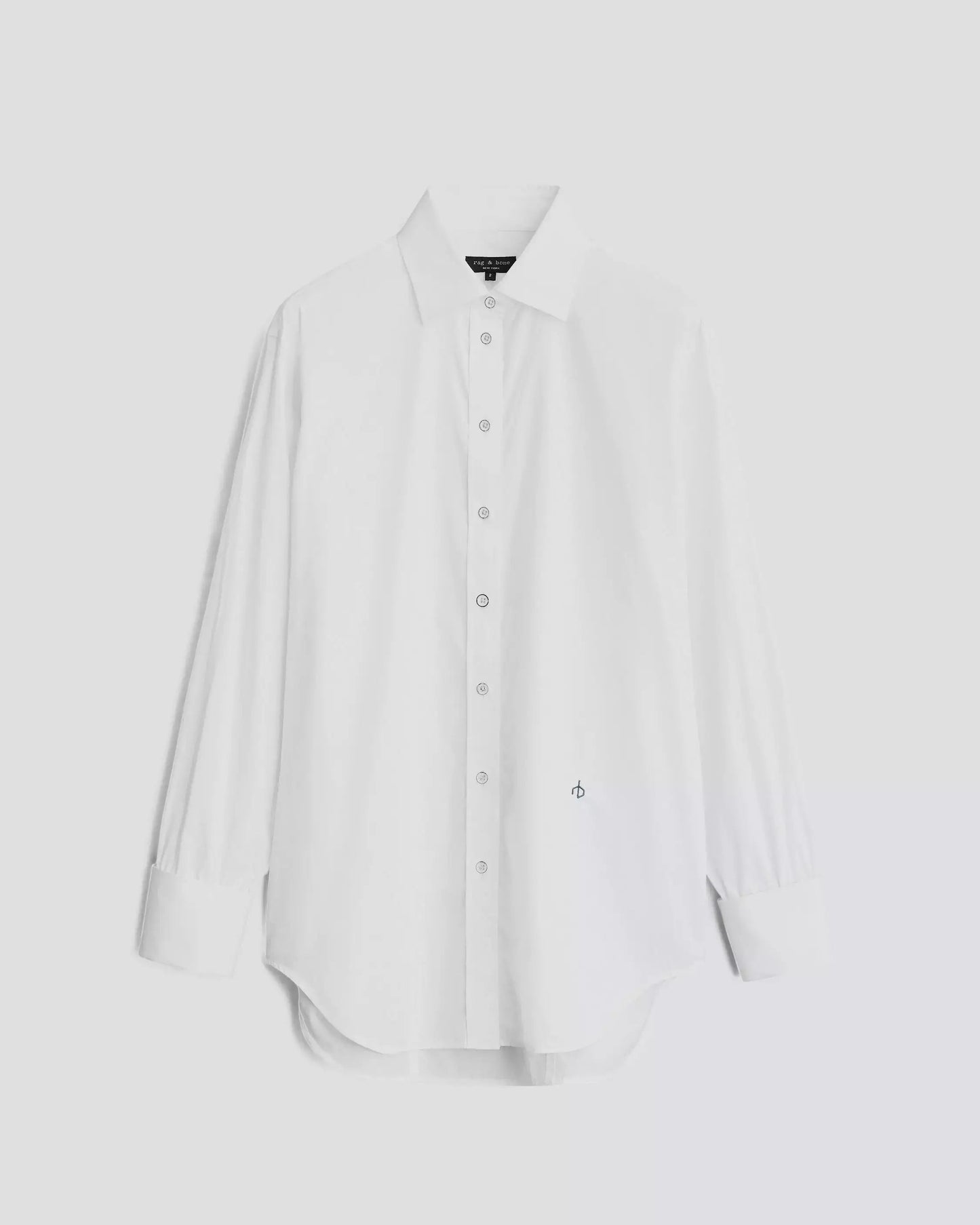 Rag & Bone Tops Rag & Bone - Diana Poplin Shirt in White