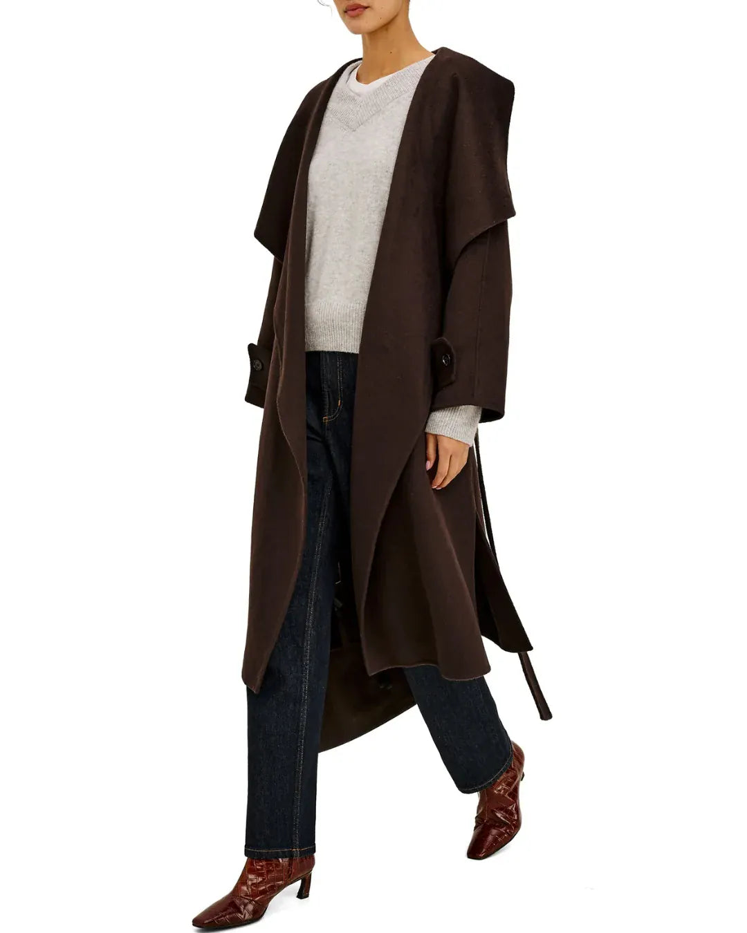 Rails Coats Rails - Celeste coat in chocolate