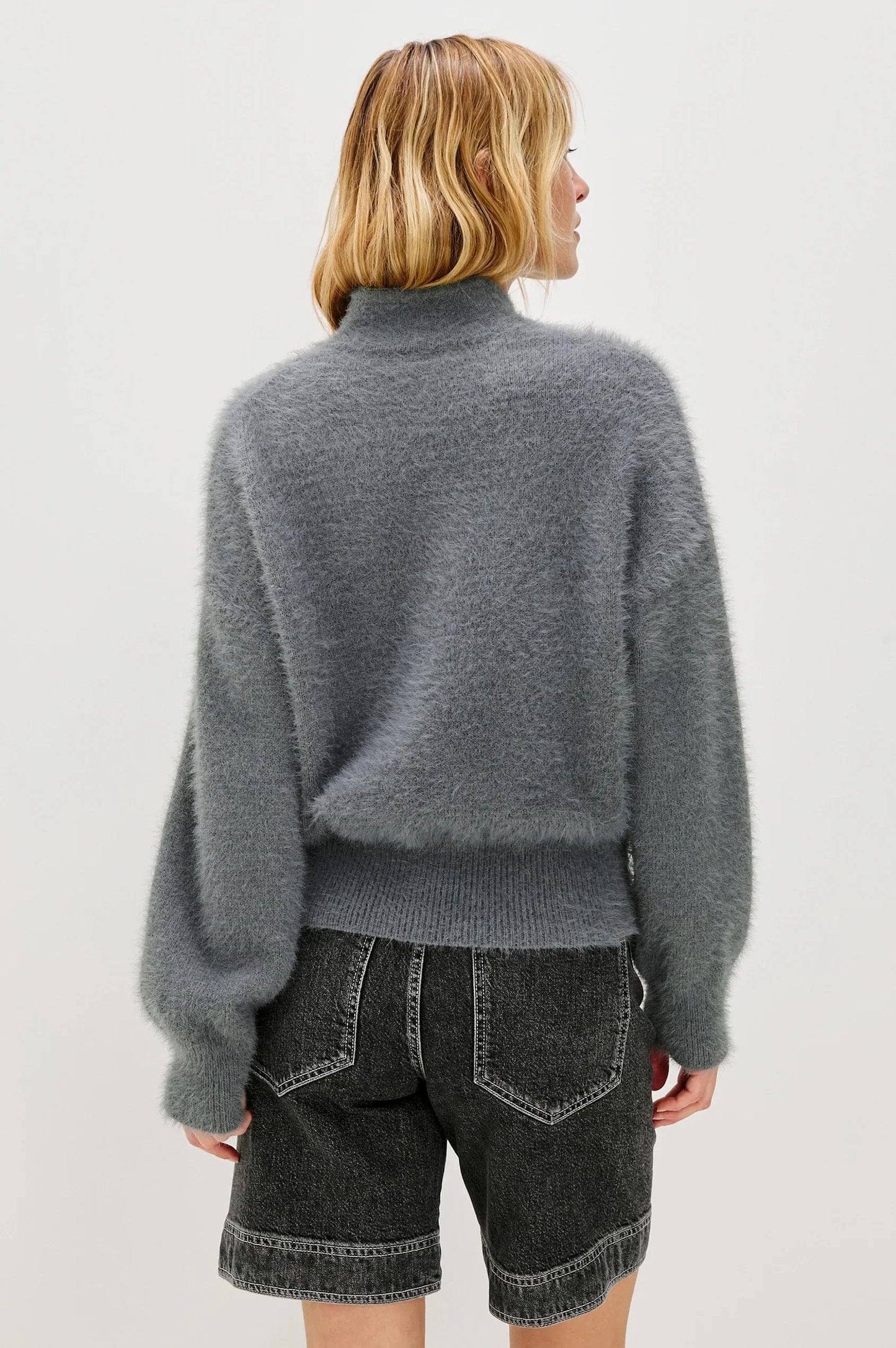 Rails Jackets Rails - Kerry sweater in heather charcoal