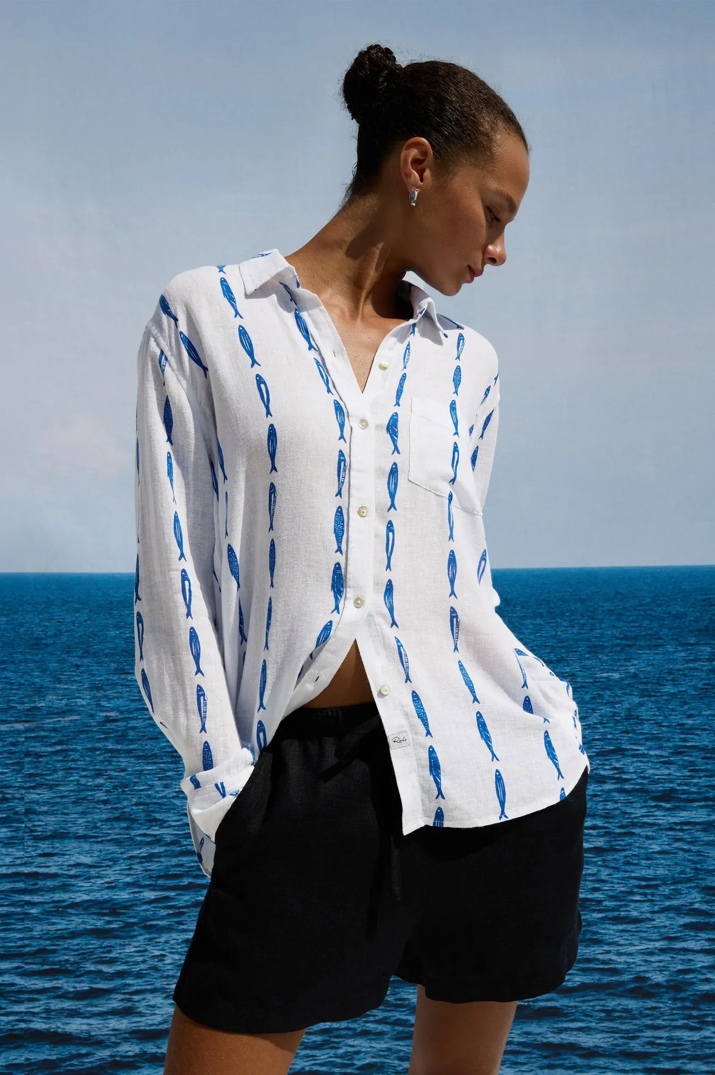 Rails Shirts & Tops Rails - Charlie shirt in sardines