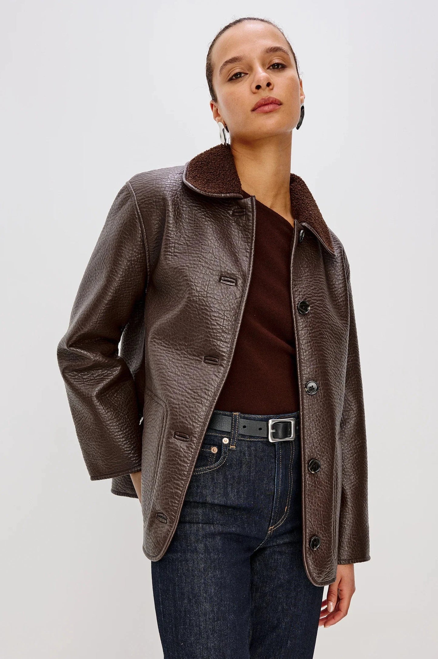 Rails Shirts & Tops Rails - Luis Jacket in Walnut