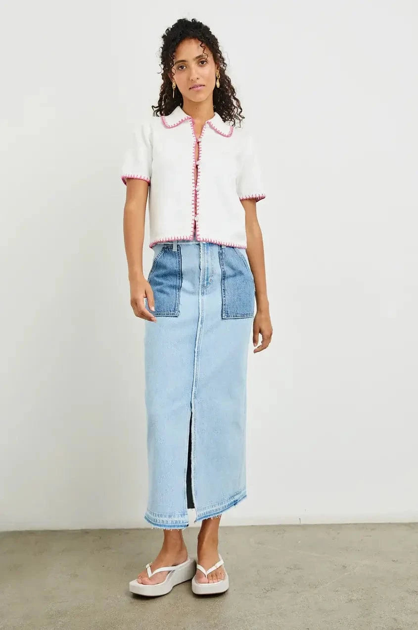 Rails Shirts & Tops Rails - Maliah top in Ivory Hibiscus