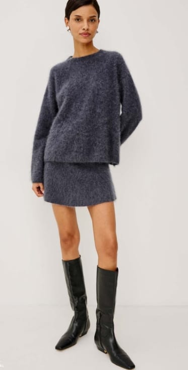 Rails Sweaters Rails - Joel top in charcoal