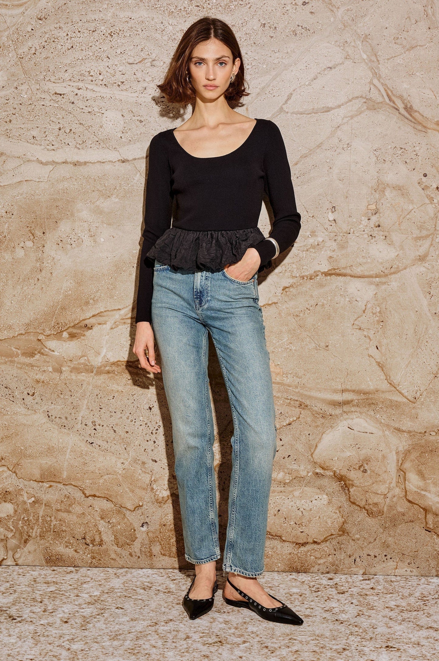 Rails Sweaters Rails - Tillie Top in Black