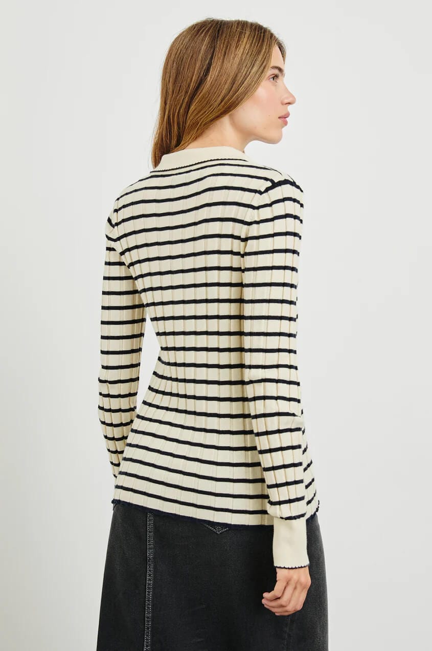 Rails Tops Rails - Aurelia top in Ivory Navy