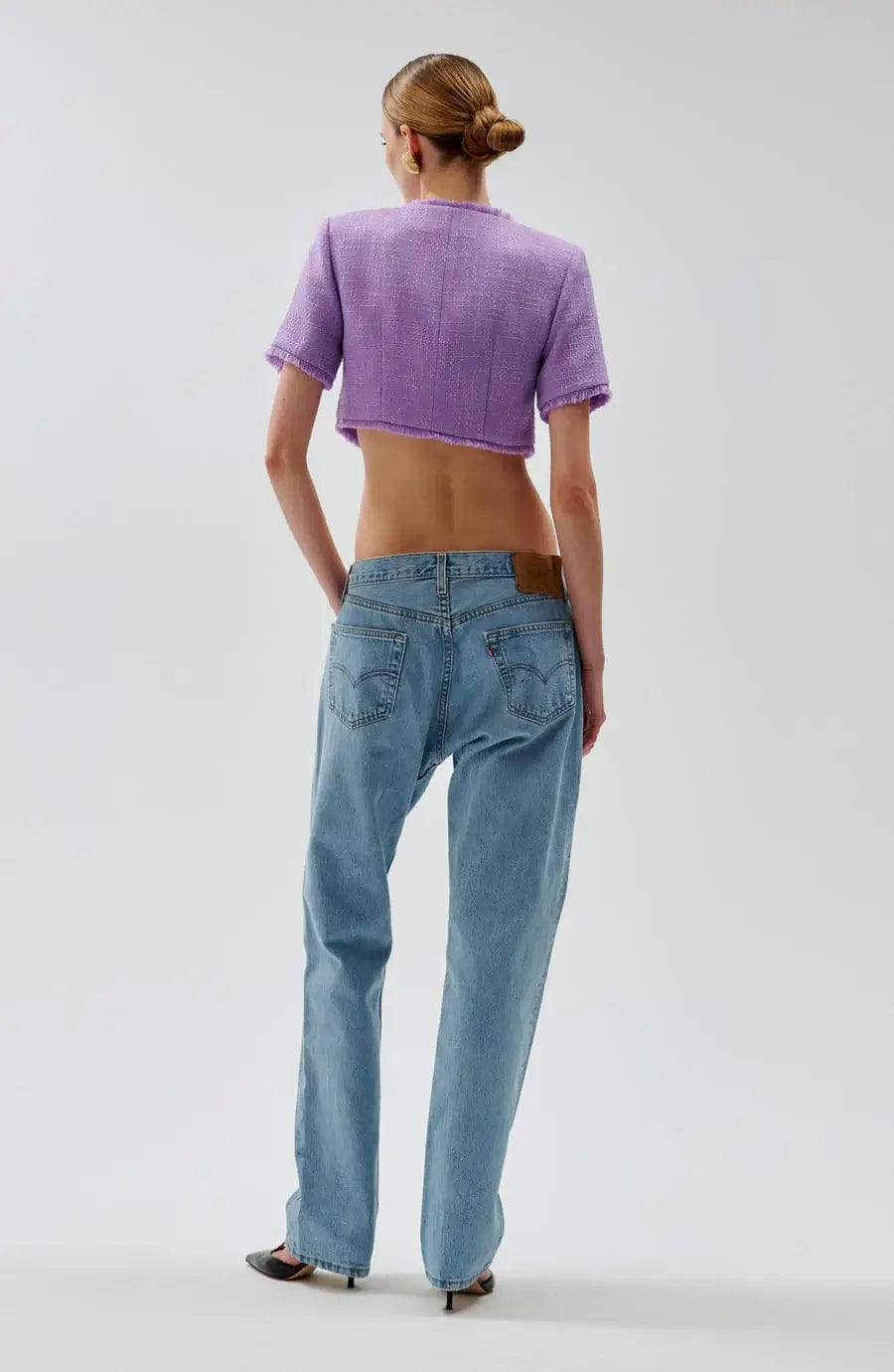 Ronny Kobo Jackets Ronny Kobo - Mindy Jacket in Lavender