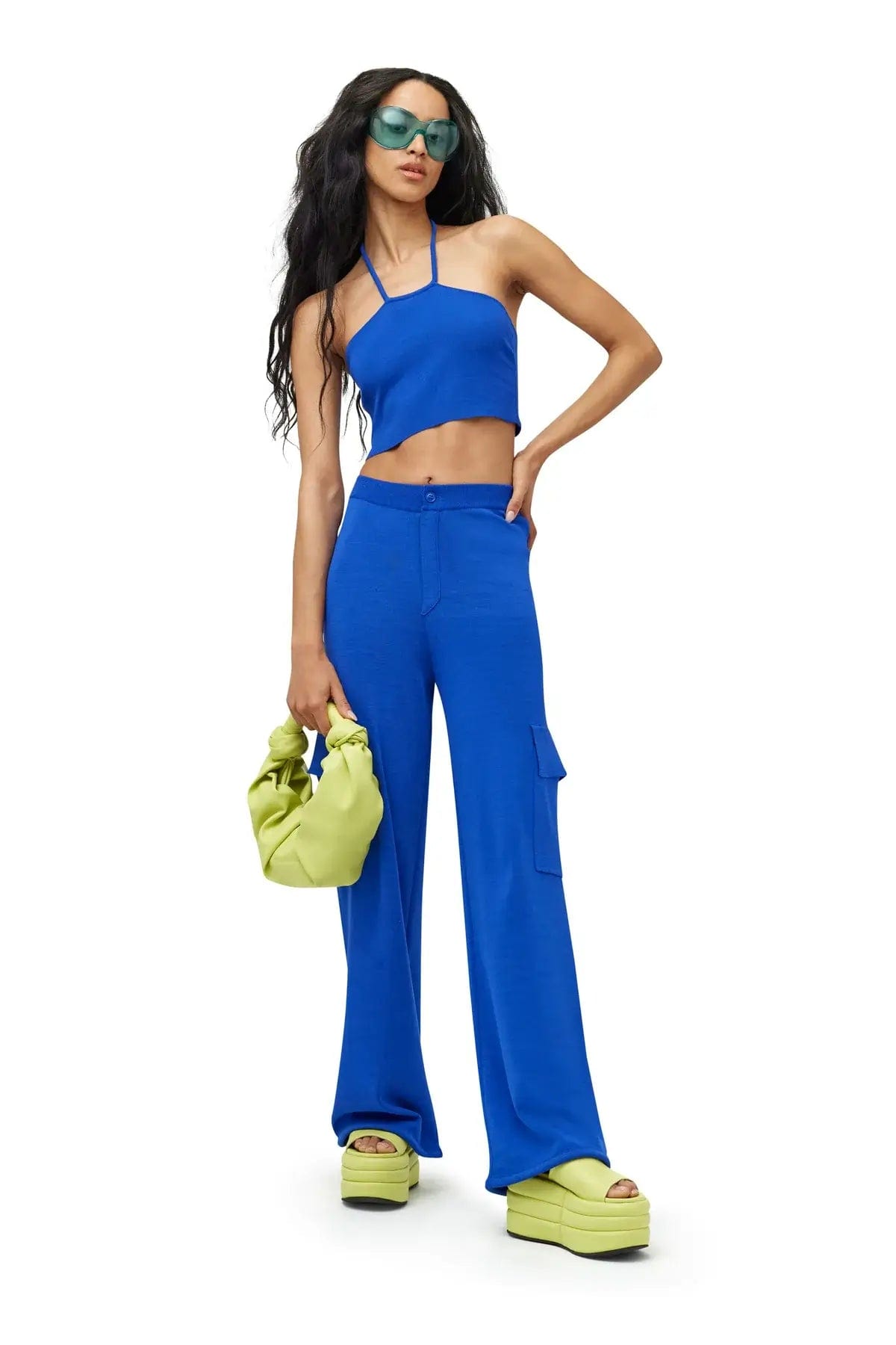 SIMONMILLER Pants M Simon Miller - Jabber Cargo Pant in Blue