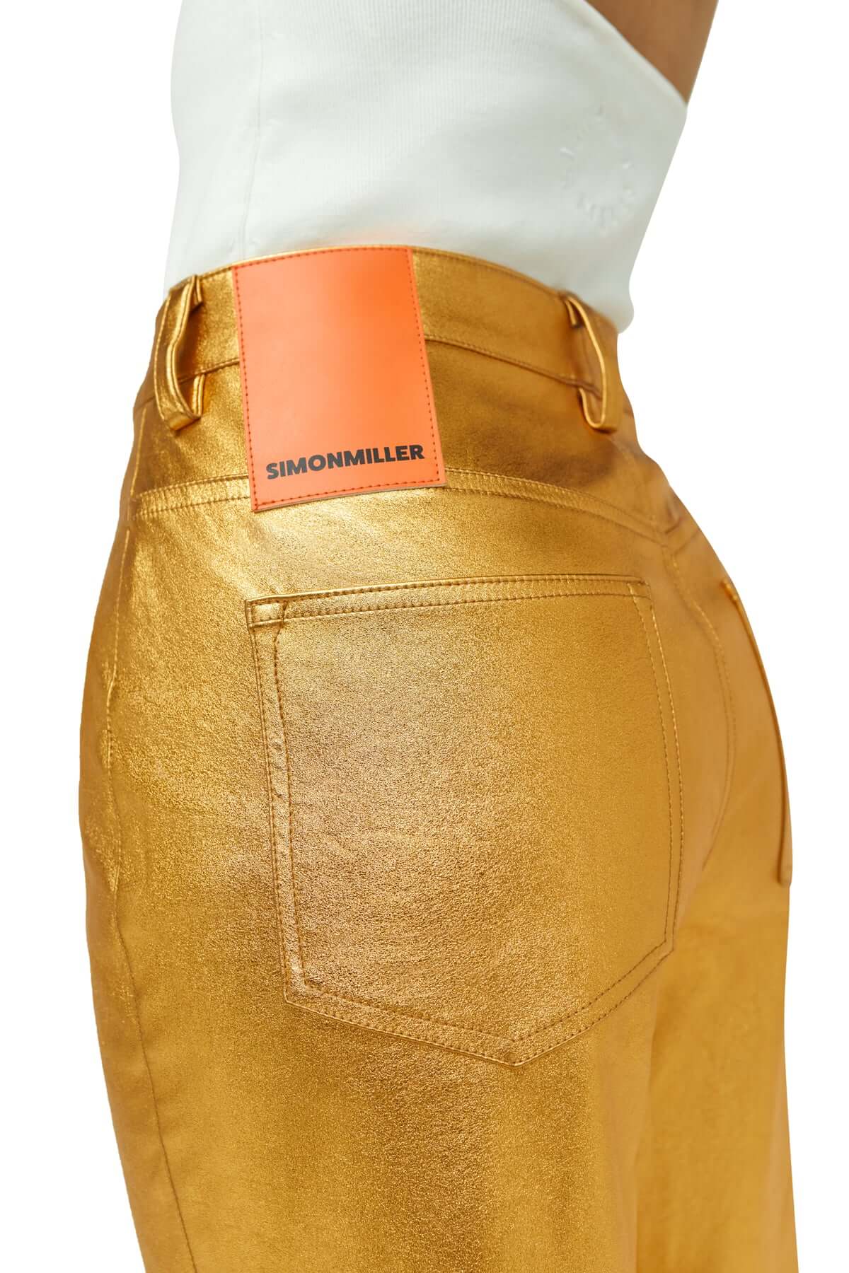 SIMONMILLER Pants Simon Miller - Trouser Jean in Cyber Orange