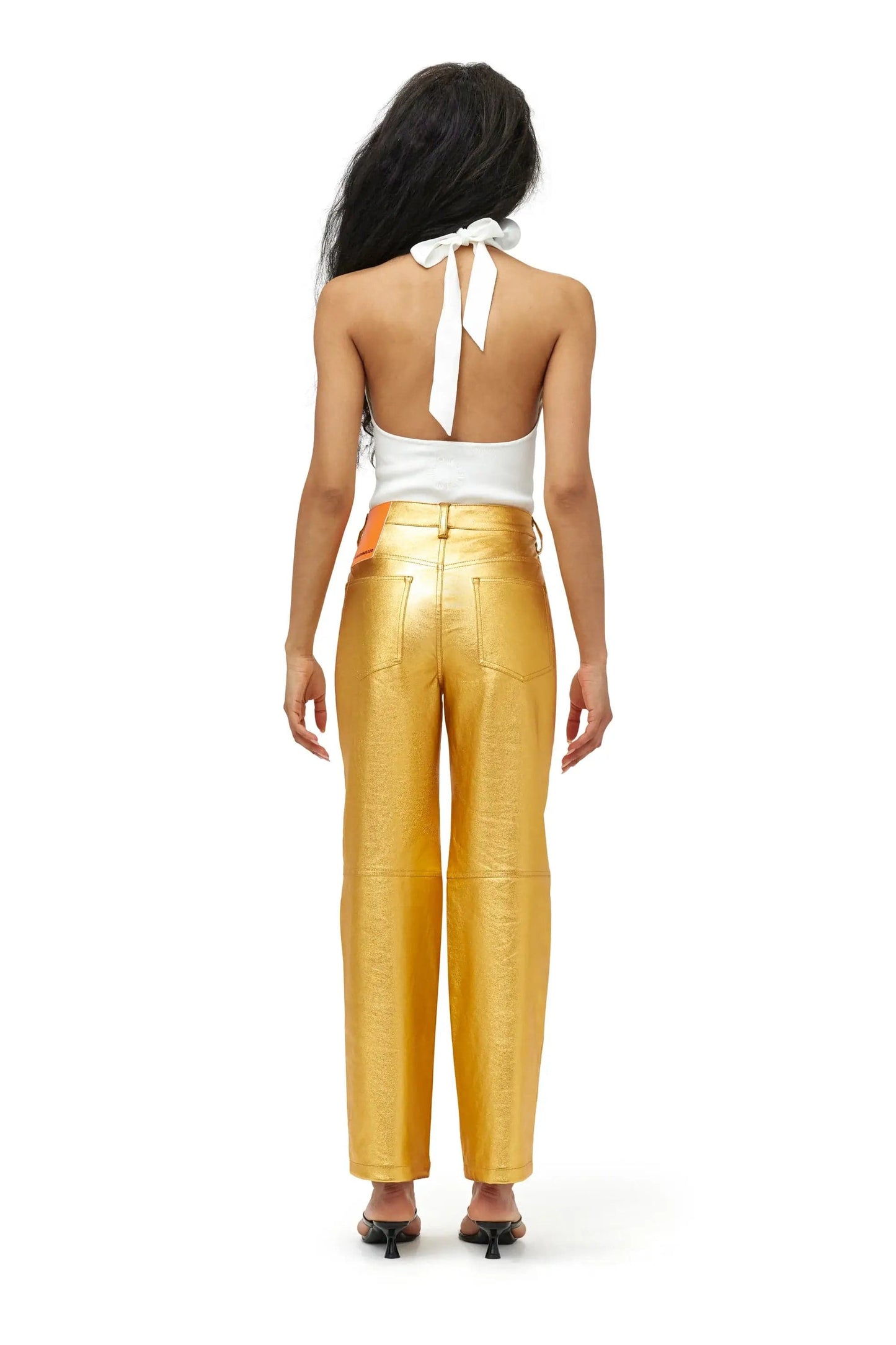 SIMONMILLER Pants Simon Miller - Trouser Jean in Cyber Orange