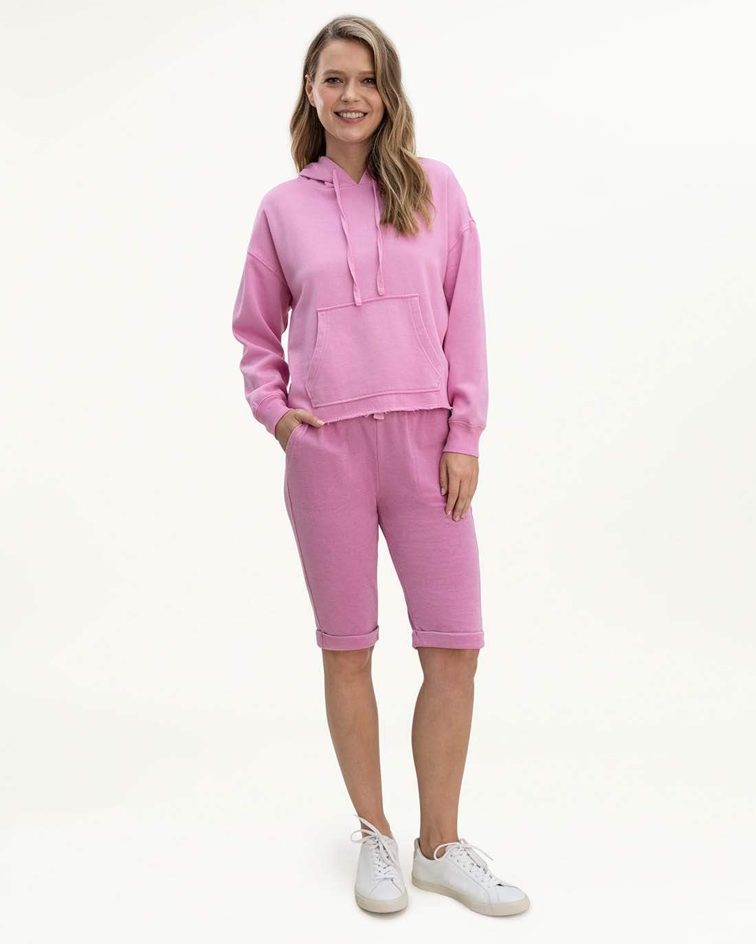 Splendid Sweatshirts S Splendid - Mariposa Hoodie in Peony