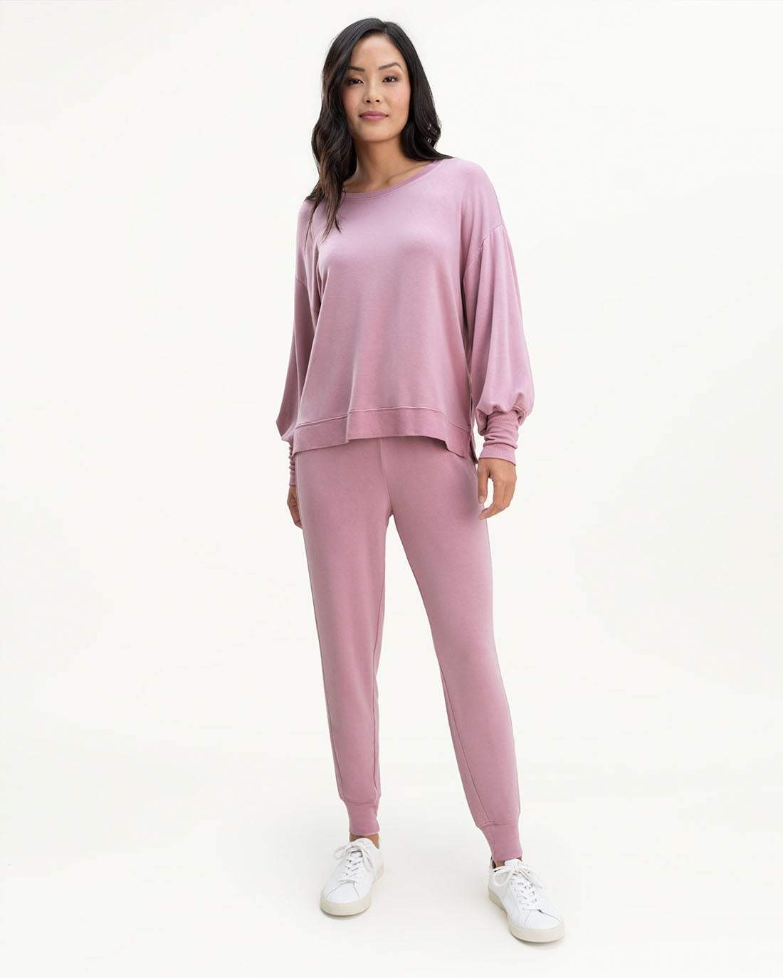 Splendid Tops S Splendid - Flora pullover in Mauve