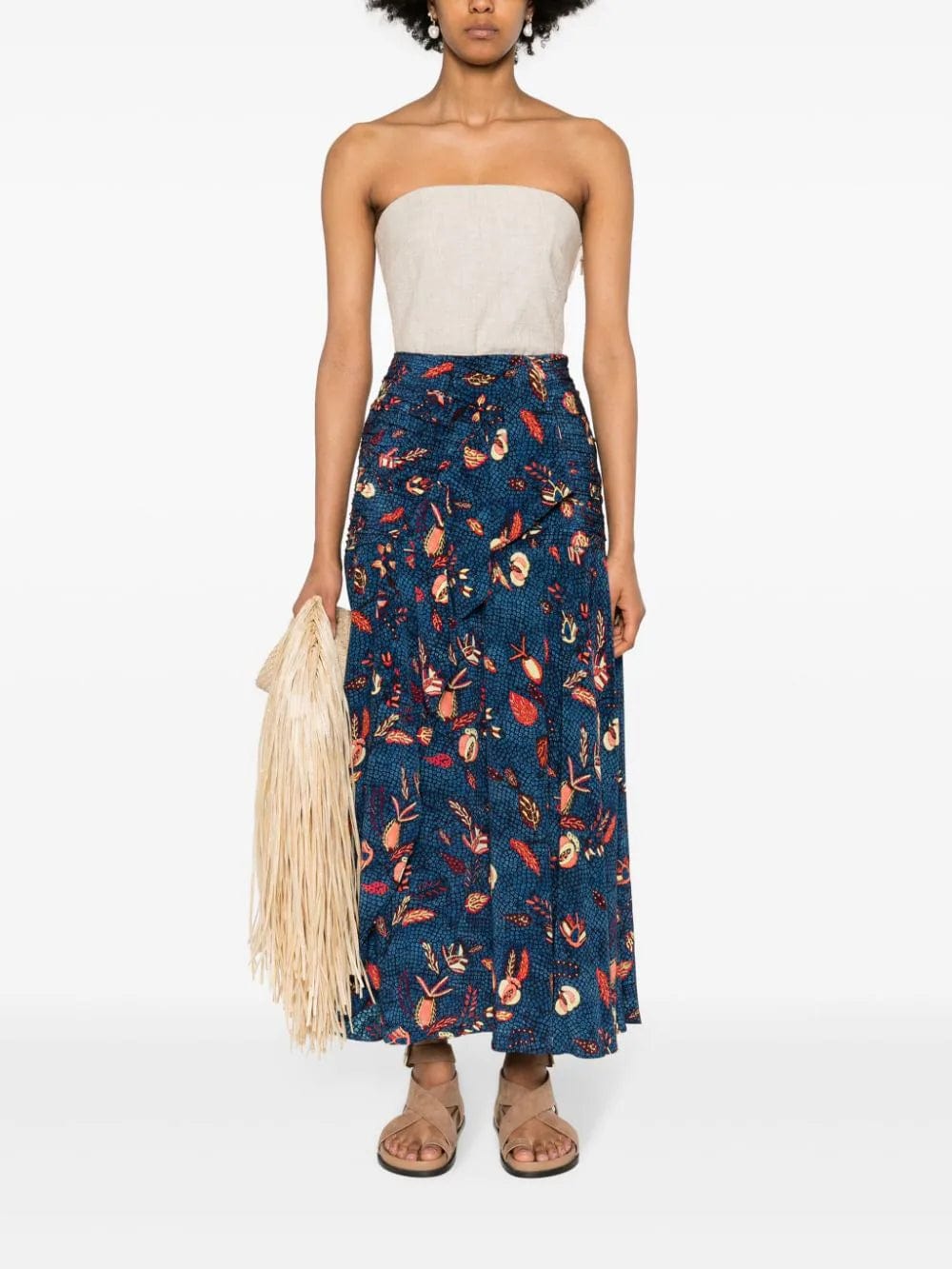 Ulla Johnson Skirts 6 Ulla Johnson - Georgina Skirt in Blue Dahlia