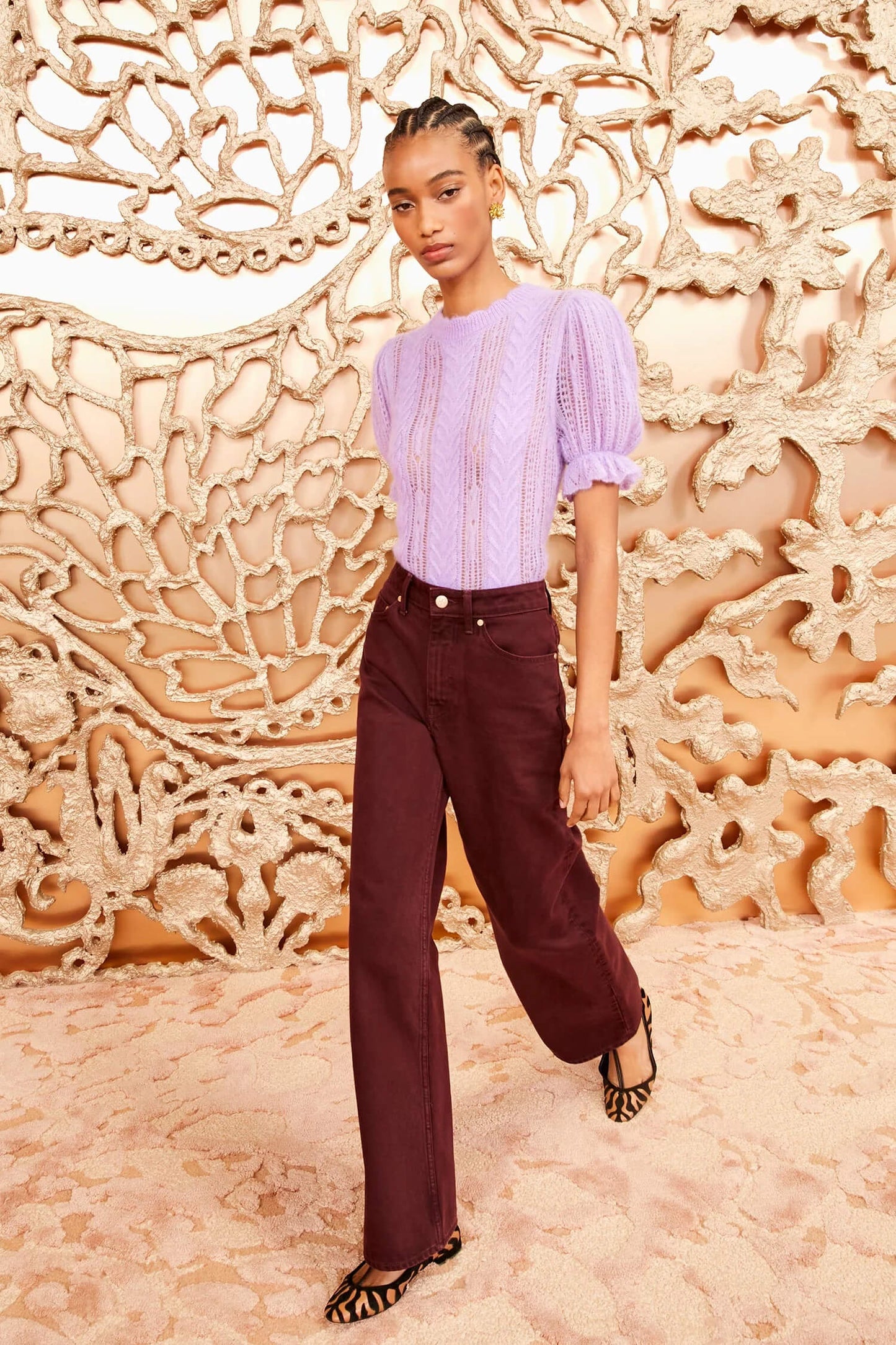Ulla Johnson Tops M/L Ulla Johnson - Mavis top in Lavender