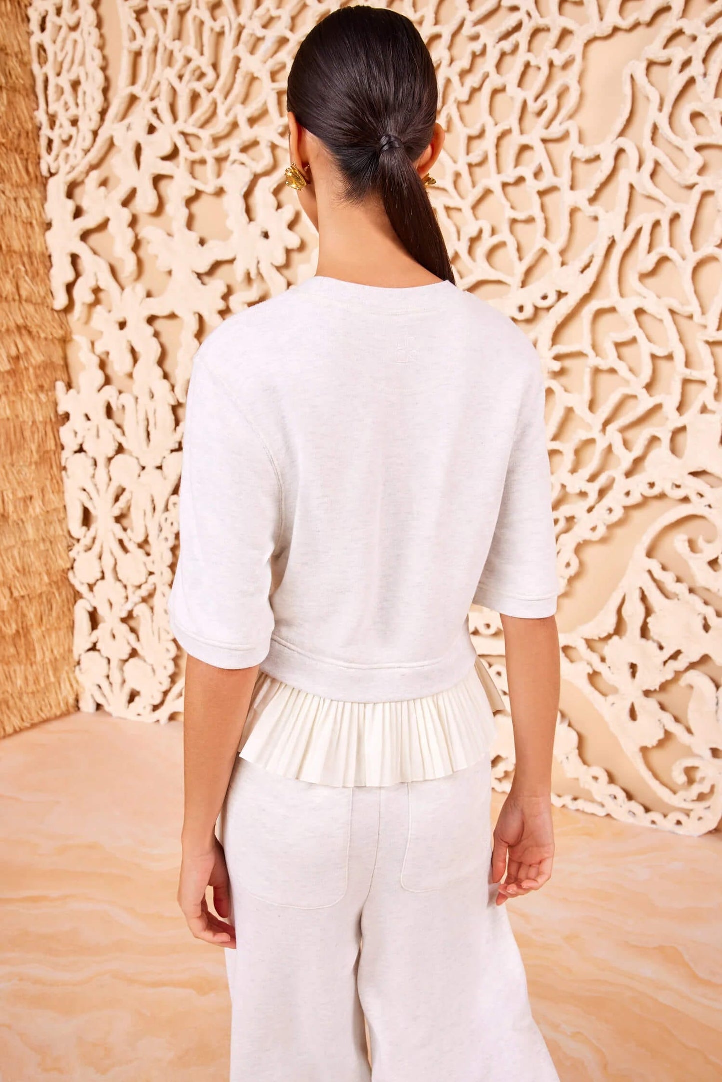 Ulla Johnson Tops XS Ulla Johnson - Harper top in Cowrie