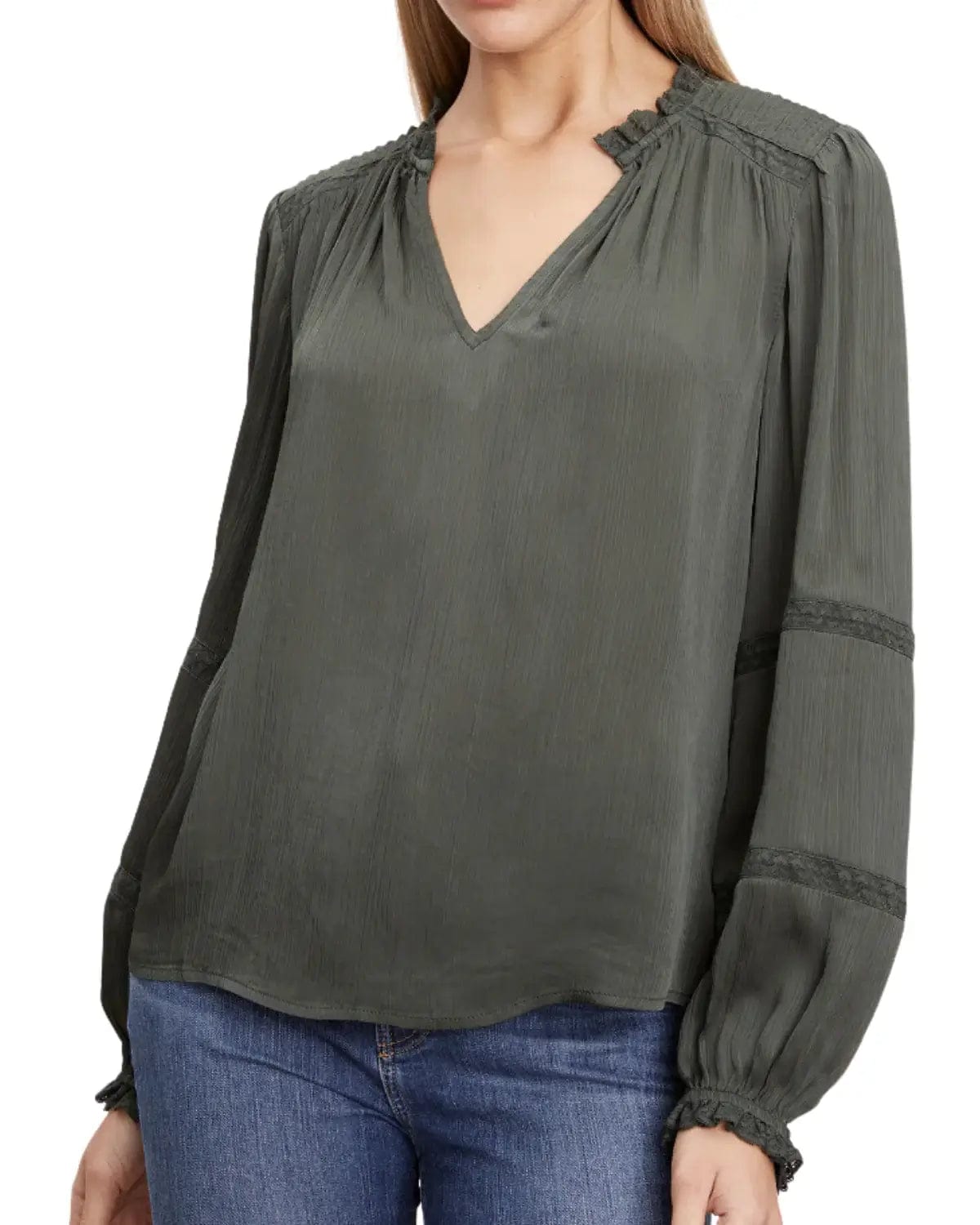 Velvet Blouses Velvet - Koren Blouse in Bracken